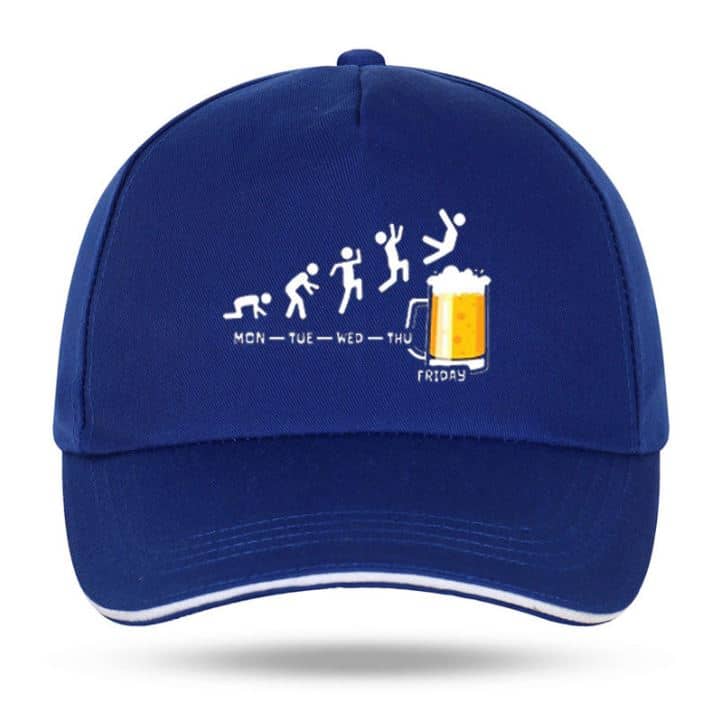 Casquette La vie est trop courte - La French Touch