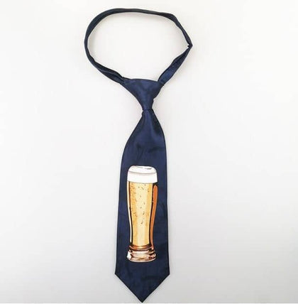 Cravates Bière Fantaisie