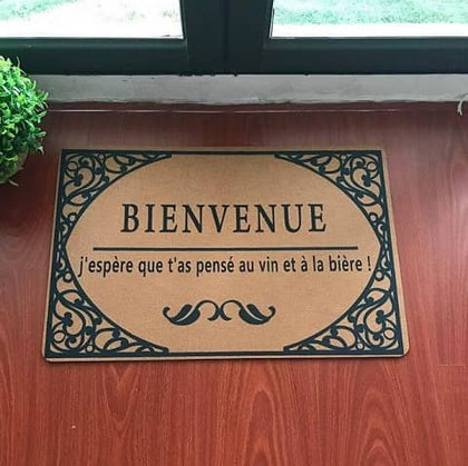 Paillassons bière, tapis bière, tapis de cuisine bière, tapis de bain bière