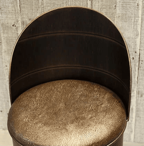 Chaise-bar-baril-dossier