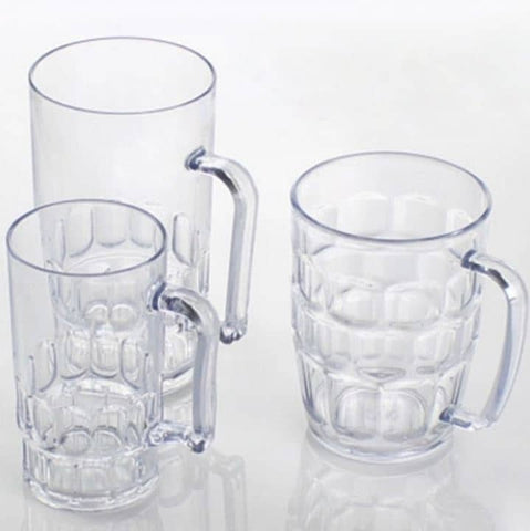 Chope-de-biere-plastique-3-tailles-vides