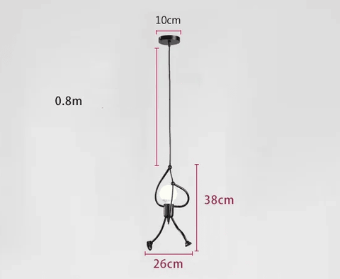 Lustre-bonhomme-dimensions