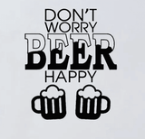 Sticker-do-not-worry-beer-happy