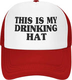 Casquette-pour-boire-rouge