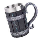 Chope de bière runes vikings présentation