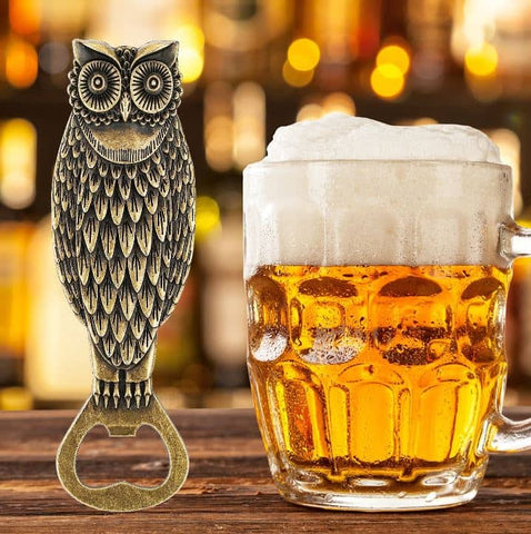 Decapsuleur-hibou-biere