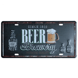 Plaque-en-metal-sur-la-biere-Depuis-1810-brasserie-de-biere