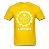 T-Shirt-Beergineer-Jaune