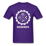 T-Shirt-Beergineer-Violet