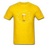T-Shirt-Biere-Universelle-Jaune