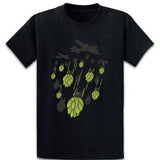 T-Shirt-Bombes-De-Houblon-Noir