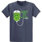 T-Shirt-Groupe-Sanguin-IPA-Gris-Fonce