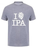 T-Shirt-I-Love-IPA-Gris-Texte-Blanc