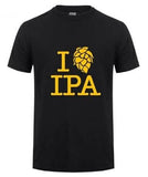 T-Shirt-I-Love-IPA-Noir-Texte-Jaune