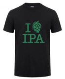 T-Shirt-I-Love-IPA-Noir-Texte-Vert