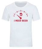 T-Shirt I Need Beer - chopedebiere.com