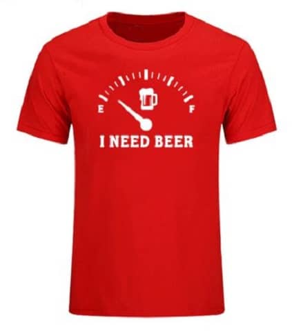 T-Shirt I Need Beer - chopedebiere.com