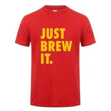 T-Shirt-Just-Brew-It-Rouge