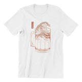 T-Shirt-Vague-De-Biere-Blanc