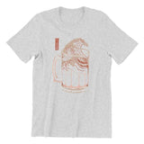 T-Shirt-Vague-De-Biere-Gris-Clair