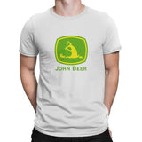 T-shirt-John-Beer-blanc