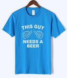 T-Shirt Ce Mec A Besoin D'Une Bière - chopedebiere.com