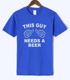 T-Shirt Ce Mec A Besoin D'Une Bière - chopedebiere.com