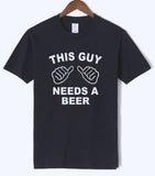 T-Shirt Ce Mec A Besoin D'Une Bière - chopedebiere.com