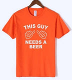 T-Shirt Ce Mec A Besoin D'Une Bière - chopedebiere.com