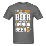T-Shirt Bière Et Opinion Chopedebiere® - chopedebiere.com