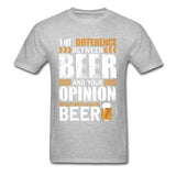 T-Shirt Bière Et Opinion Chopedebiere® - chopedebiere.com