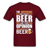 T-Shirt Bière Et Opinion Chopedebiere® - chopedebiere.com