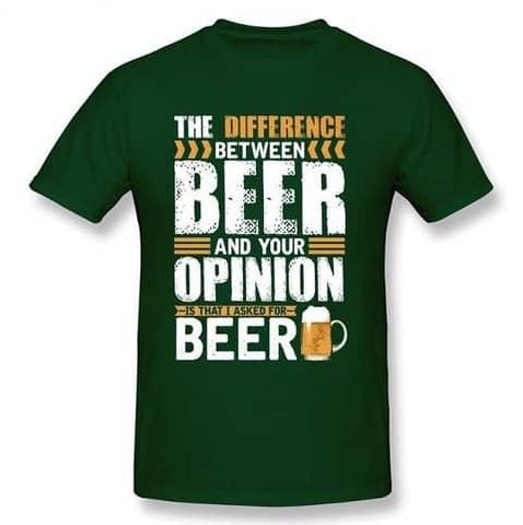 T-Shirt Bière Et Opinion Chopedebiere® - chopedebiere.com