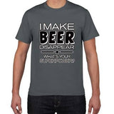 T-shirt Je fais disparaître la bière, quel est ton super pouvoir? Chopedebiere® - chopedebiere.com