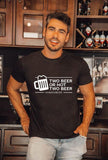 T-Shirt Bière Homme Two Beer Or Not Two Beer - chopedebiere.com