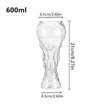Verre A Bière Coupe Du Monde 60 cl - chopedebiere.com