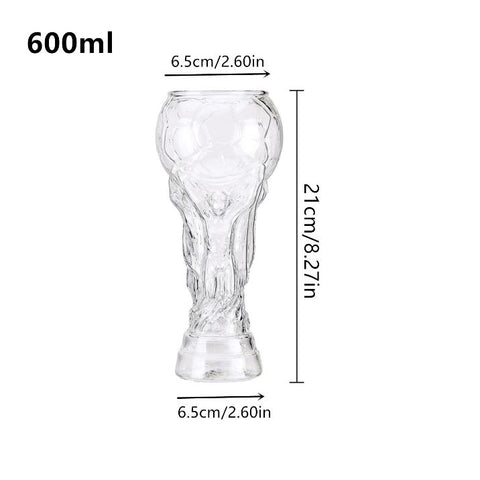 Verre A Bière Coupe Du Monde 60 cl - chopedebiere.com