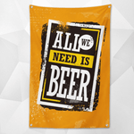 Drapeau-biere-all-we-need-is-beer