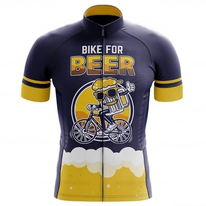 Bike For Beer Cycling Jersey - Main Image