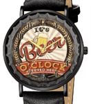 Montre-cuir-biere-beer-o-clock