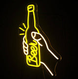 Neon-biere-bouteille-profil