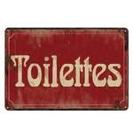 Plaque-metal-vintage-toilettes