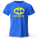 T-shirt-Beerman-bleu