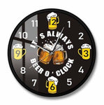 Horloge-murale-beer-o-clock-cadre-metal-et-vitre-protectrice