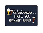 Paillasson-interieur-welcome-I-hope-you-brought-beer-noir