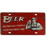 Plaque-en-metal-sur-la-biere-La-biere-aide-les-gens-affreux-a-avoir-des-relations-sexuelles-depuis-1862