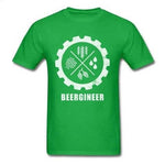 T-Shirt-Beergineer-Vert