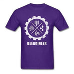 T-Shirt-Beergineer-Violet