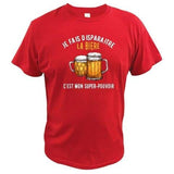 T-Shirt-Biere-Super-Pouvoir-Rouge