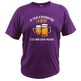 T-Shirt-Biere-Super-Pouvoir-Violet